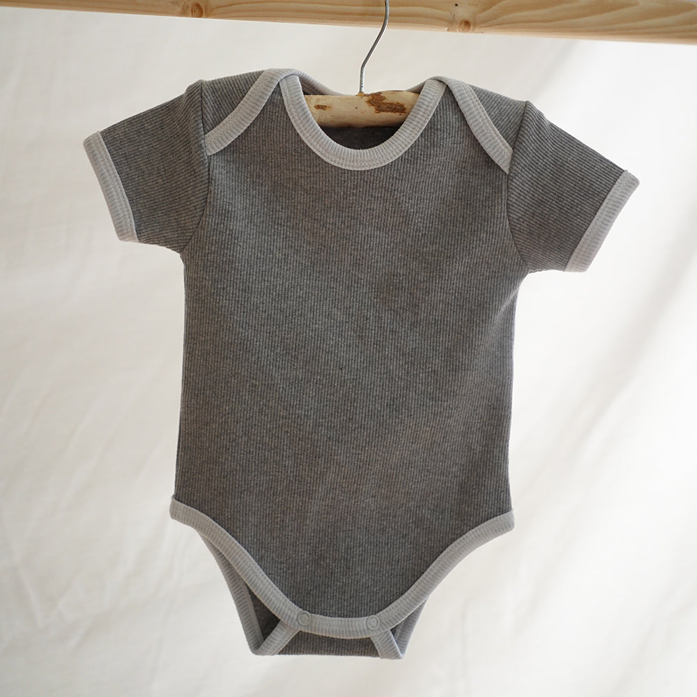 Boys Ribbed Romper set